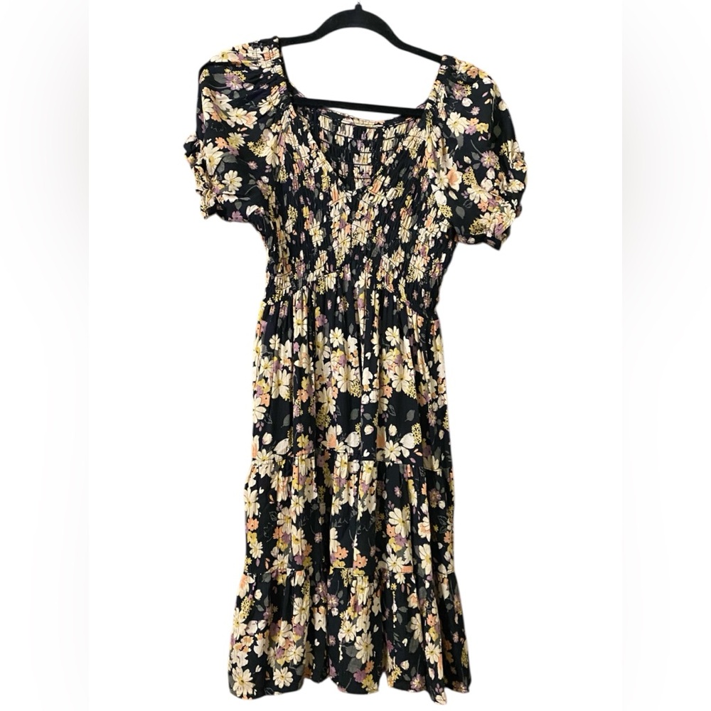 Eclipse Floral Midi Dress